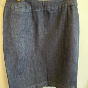 Coldwater Creek Classic Denim skirt size 10
